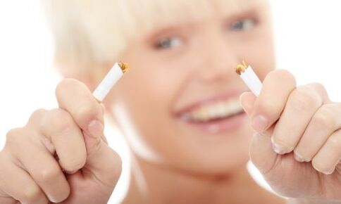 спиране на тютюнопушенето и последици за организма